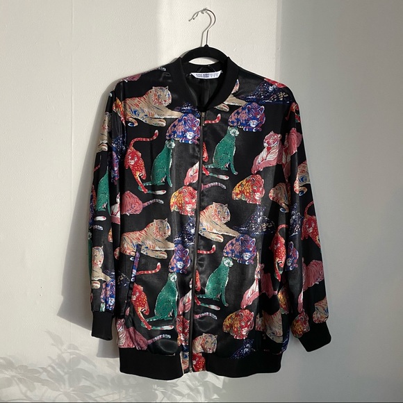 zara tiger jacket